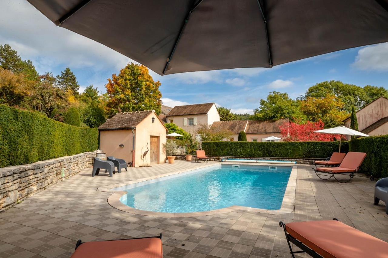 Domaine De La Combotte Bed & Breakfast Nantoux ภายนอก รูปภาพ